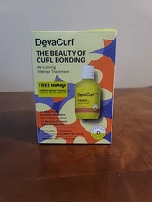 Devacurl Re-coiling Intense Treatment 8oz + Luxury Fabric Wrap