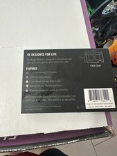 Ridge Titanium Slim Fold RFID Blocking Wallet Gray Cash Strap