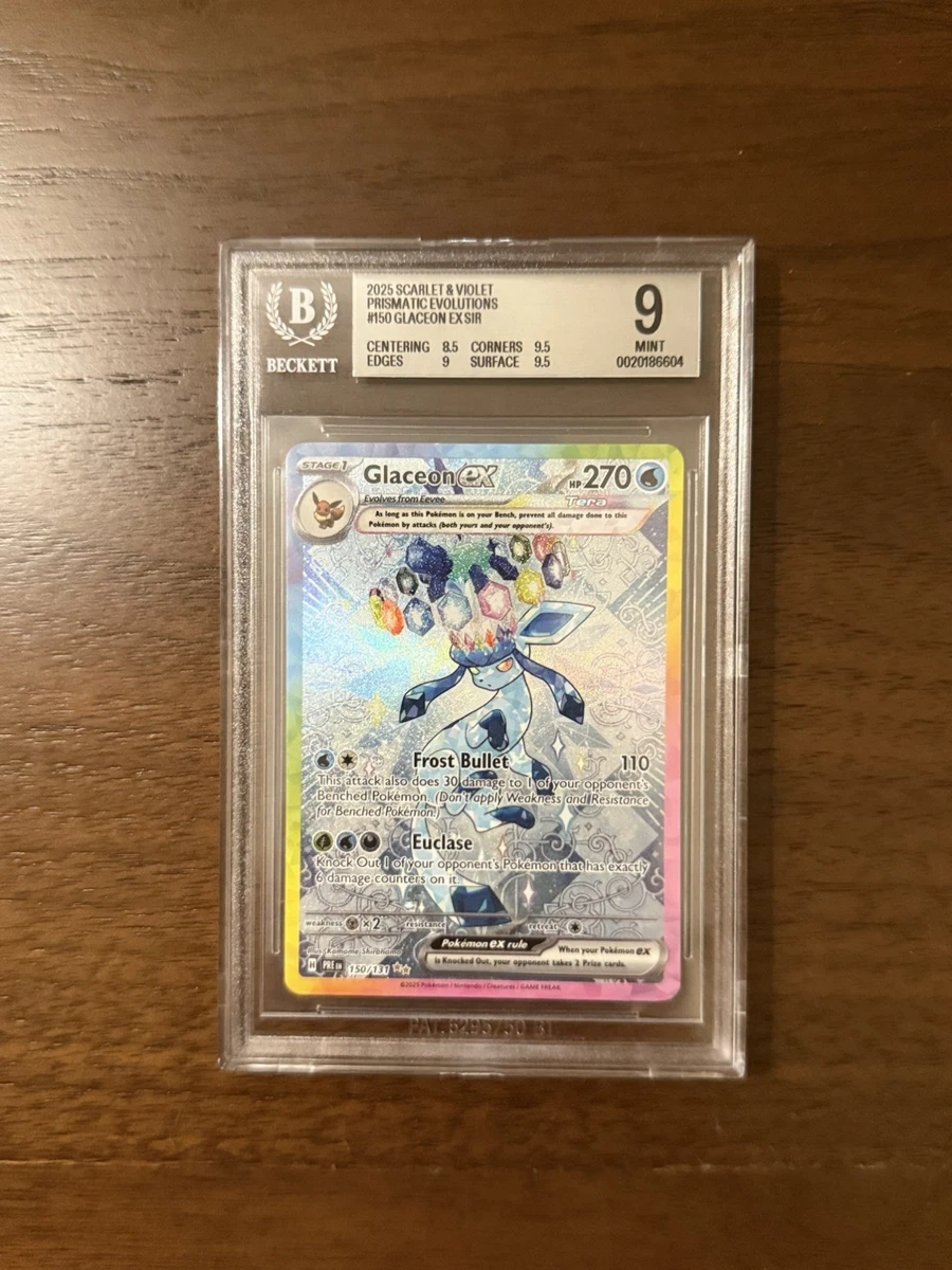 Pokémon TCG Beckett Grading Services (BGS) Rare Grade 9 Individual