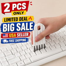 Flexible Keyboard Cleaner Brush Soft Bendable Cup Cleaning Brush Gap Cleaning US