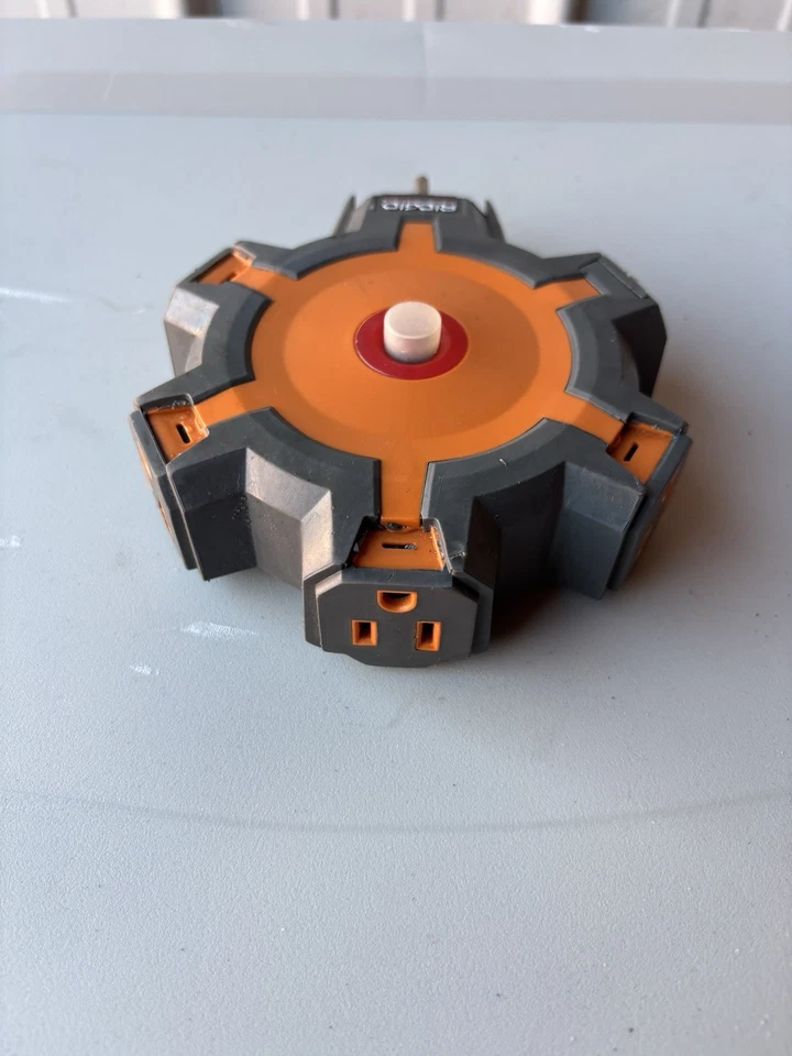 Concentrador de alimentación RIDGID 6 salidas - Adaptador de taller/trabajo de alta resistencia Foto 2 de 4