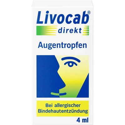 KENVUE GERMANY GMBH (OTC) LIVOCAB direkt Augentropfen 4 ml PZN 00676714