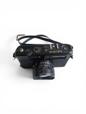 Vintage YASHICA ELECTRO 35 GTN Rangefinder Camera - Black Body - Fast 45mm f/1.7