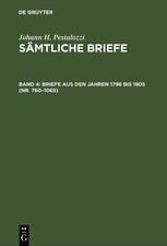 Emanuel Dejung Briefe aus den Jahren 1798 bis...
