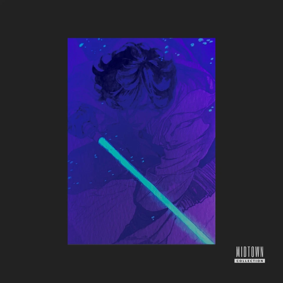 Luke Skywalker - Star Wars - 1/1 Original Artist Sketch Card (Signed) - Image 2 of 3