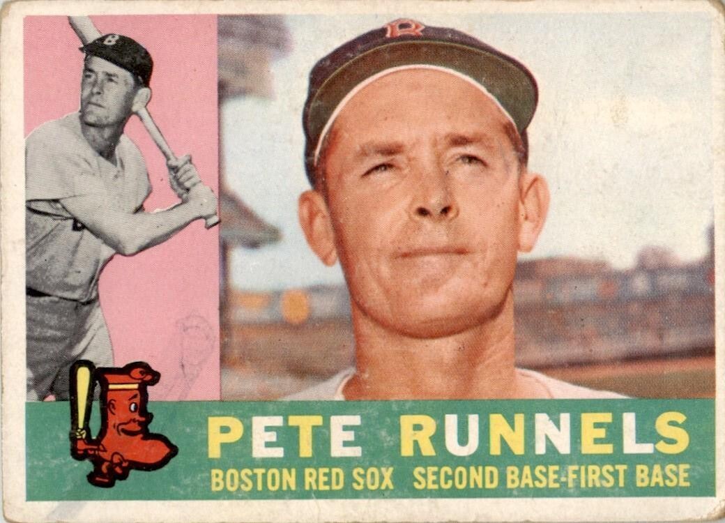 1960 Topps #15 Pete Runnels Boston Red Sox GD