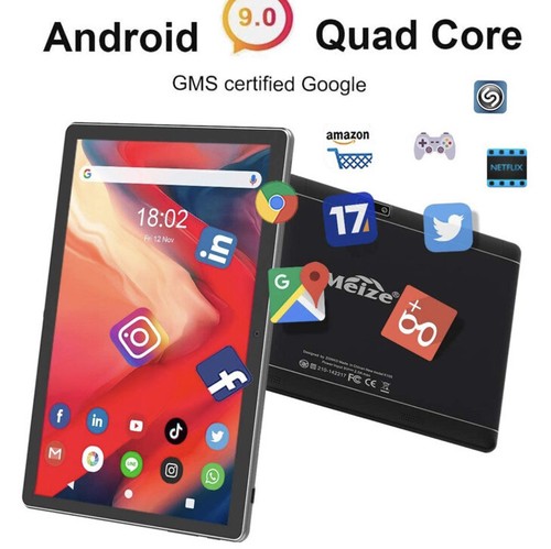 Tablet 10 Inch Dual SIM Solt Android 9.0 Quad Core Processor Tablets 32GB ROM... - Picture 4 of 11
