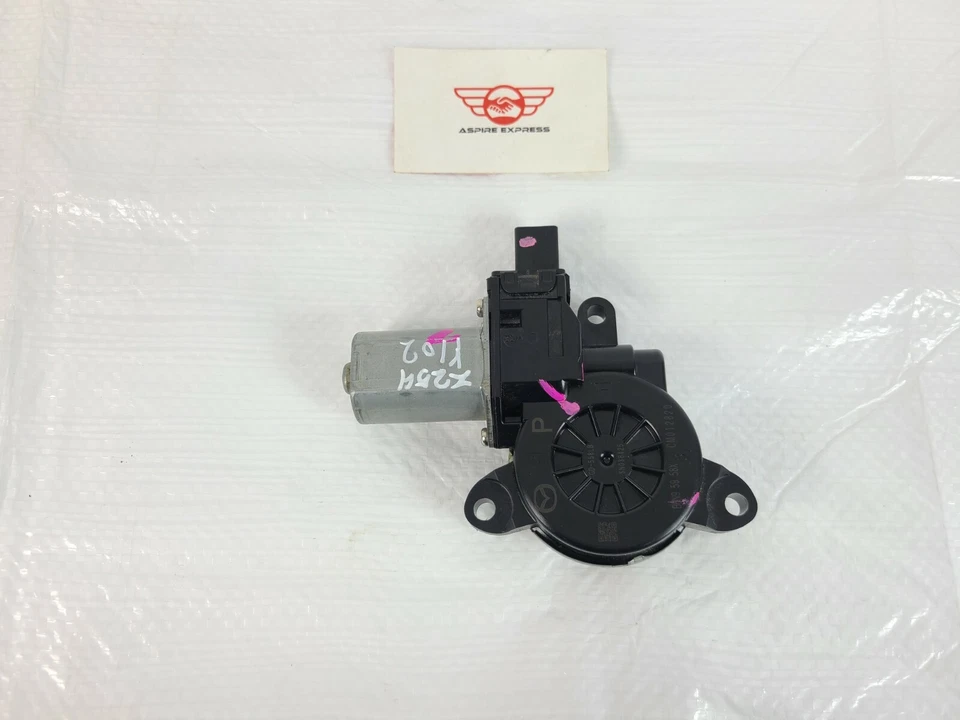 Mazda 2014-2018 motor de 3 ventanas delantero izquierdo lado del conductor tracción delantera OEM BHN9-59-58X Foto 2 de 3