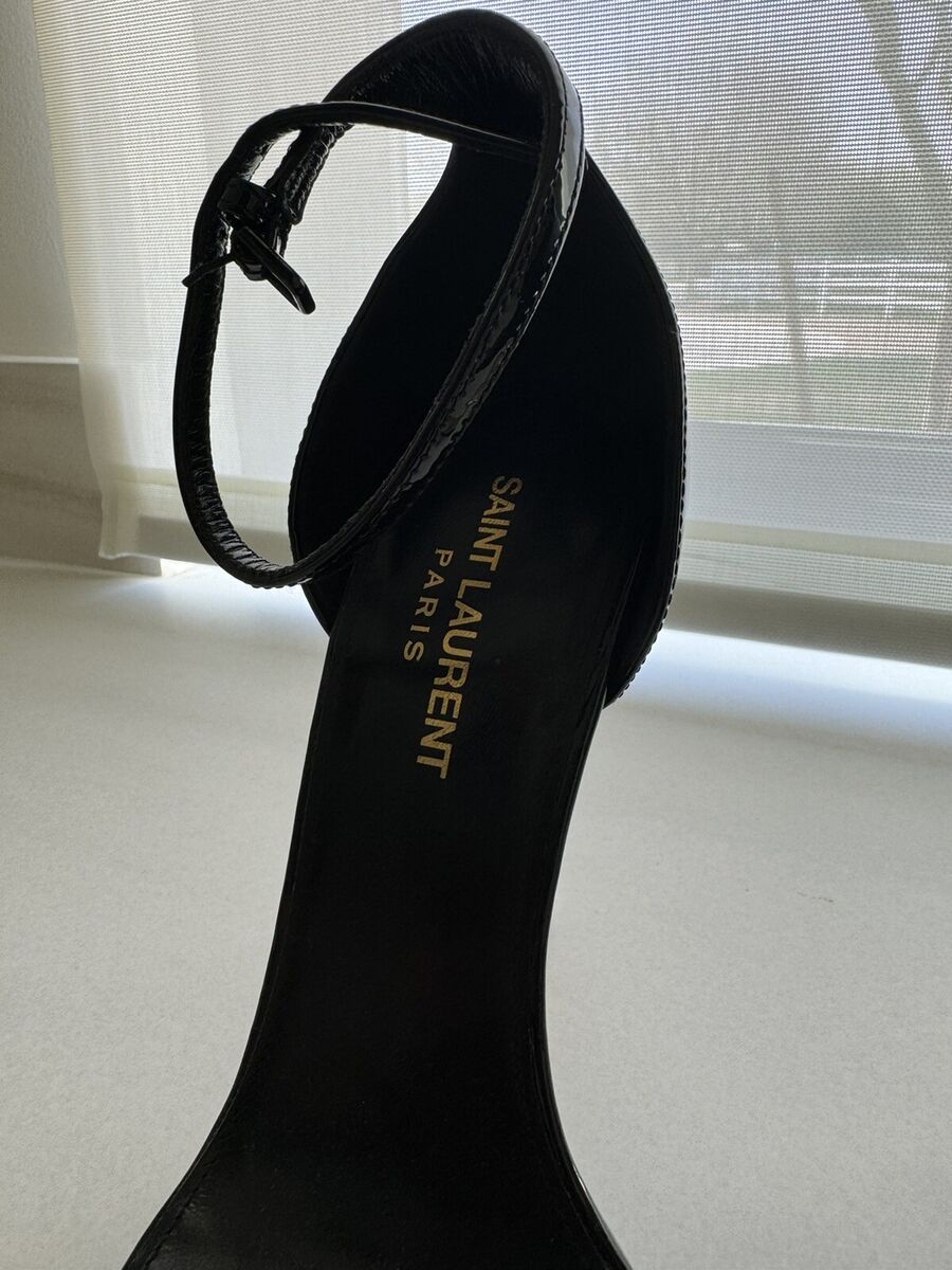 YSL Yves Saint Laurent Opyum Black Gold Sandal Heels US 7 | eBay YSL Yves Saint Laurent Opyum Black Gold Sandal Heels US 7 | eBay