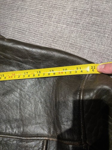 CABELAS LEDER Bomberjacke isoliert gefüttert Herren Large Tall braun - Bild 23 von 23