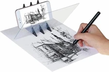 Drawing Painting Sketch Optical Mirror Reflection Projection Tracing Plate Board