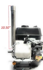 Exhaust With 3/4 Female thread : Predator 212cc,Honda GX160, GX200, DuroMax 7 Hp