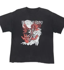 Horse The Band Vintage Short Sleeve Black All Size T-Shirt 