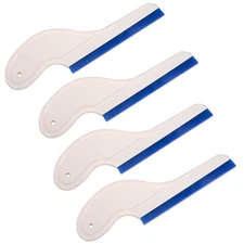 4PCS Auto Window Tint Tool Side Swiper Wiper Wrap Squeegee Handle Scraper Kit