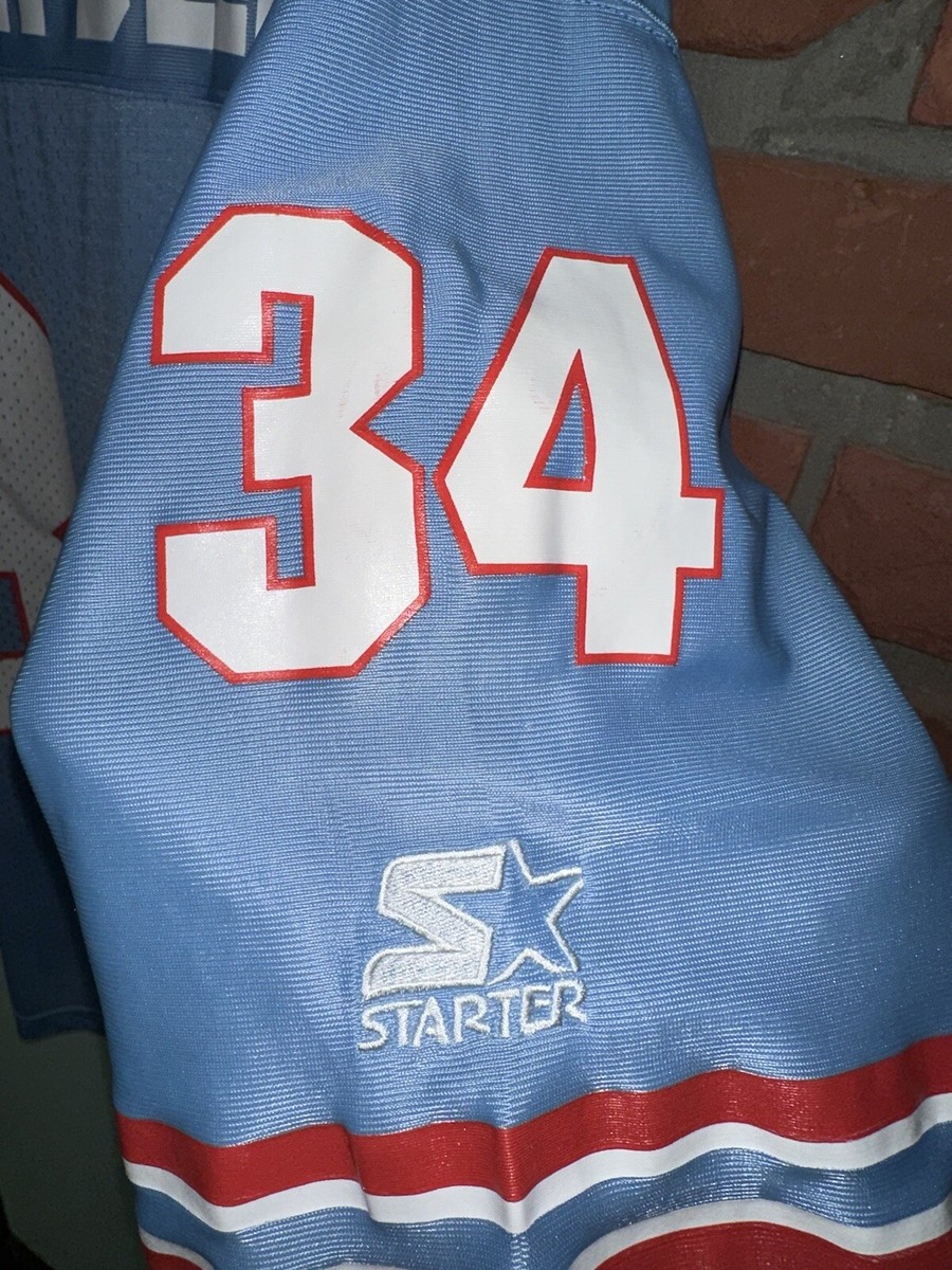 Vintage 1995 Starter NFL Houston Oilers EARL CAMPBELL #34 Vintage 1995 Starter NFL Houston Oilers EARL CAMPBELL #34