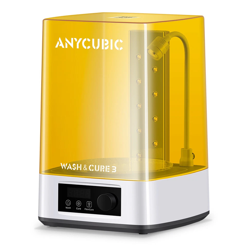 ANYCUBIC Wash and Cure 3.0 Maschine für LCD/DLP/SLA 3D Drucker 2 in 1 UV Wasch - Bild 2 von 4