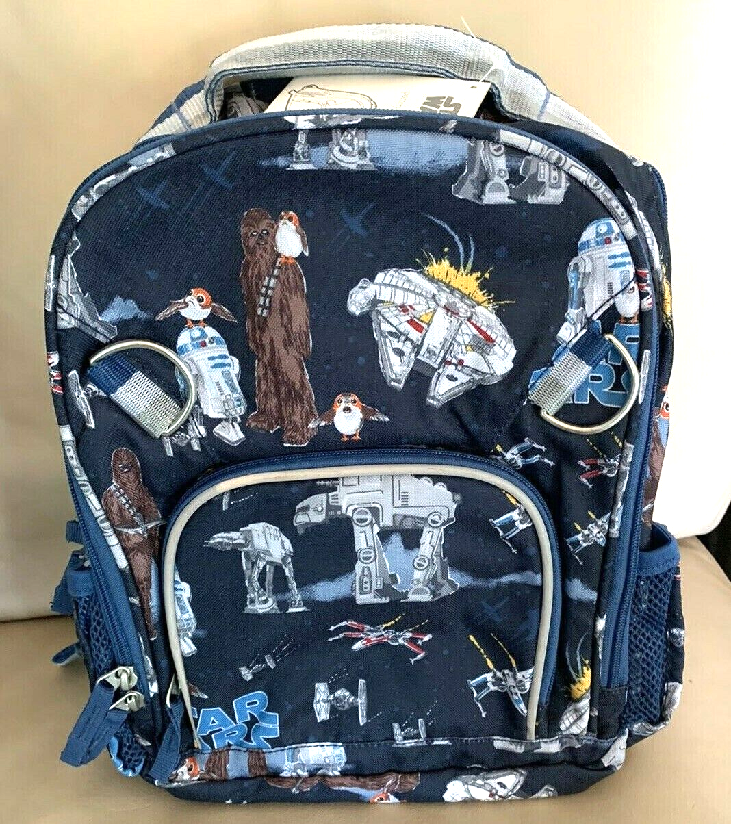PONY ZAINO da viaggio Pottery Barn scuola disney STAR WARS SOLO SPAZIO+PRANZO+ACQUA.