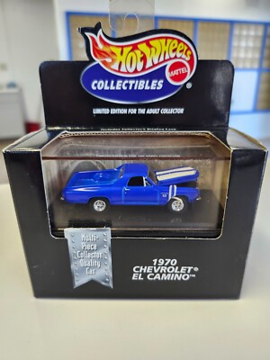 Hot Wheels 1970 Chevrolet El Camino 限定版 1999 Hot Wheels Collectibles 1970 Chevrolet El Camino in blue w