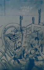 Quicksand #1 - Page 2 - Cyan - Splash - Comic Printer Plate - PRESSWORKS