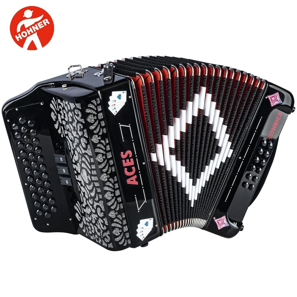 HOHNERアコーディオン34鍵盤 Hohner HOHNER ホーナー アコーディオン 入門向け ピアノ式 小型
