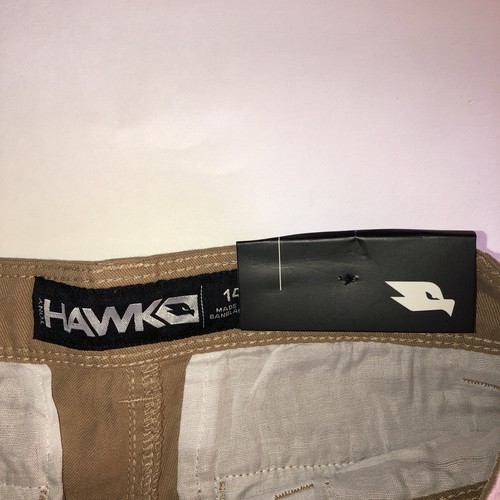 NWT Tony hawk Boys Size 5 Cargo Brown Khaki Shorts Total Comfort Flex G3 - Picture 3 of 4