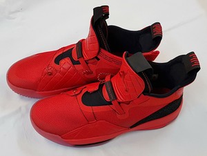 Nike Air Jordan AJ XXXIII 33 UNIVERSITY RED ROUGE ULTRA RARE COLLECTABLE - UK 11 | eBay
