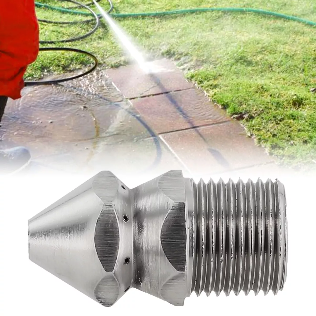 3 8 Pressure Washer Drain Sewer Cleaning Pipe Jetter Cleaner