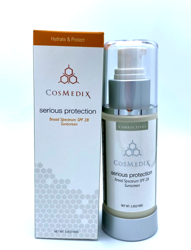 CosMedix Serous Protection Broad Spectrum SPF 28 Sunscreen ~ 3.3 0z / 100 g - 第 1/4 張圖片
