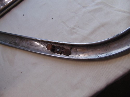 1955-56-57 Chevy/Chevrolet Nomad Roof line Moulding for LEFT SIDE - Picture 9 of 11