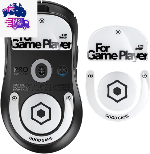 Glass Mouse Skates for Logitech G PRO X Superlight 2 DEX Lightspeed Wireless Gam - Picture 7 of 12