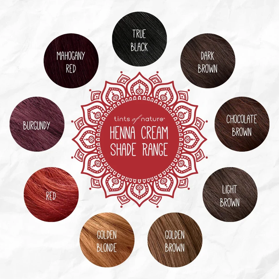 Tints Of Nature Semi Permanent Hair Dye Henna Cream 70ml - Image 2 of 2