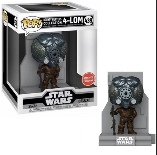 BOUNTY HUNTER COLLECTION 4-LOM #439 - STAR WARS FUNKO POP! [GAMESTOP EXCLUSIVE