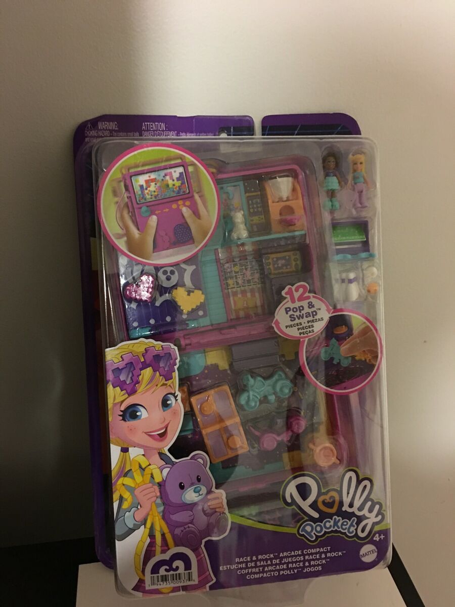 Polly Pocket Race & Rock Arcade Compact