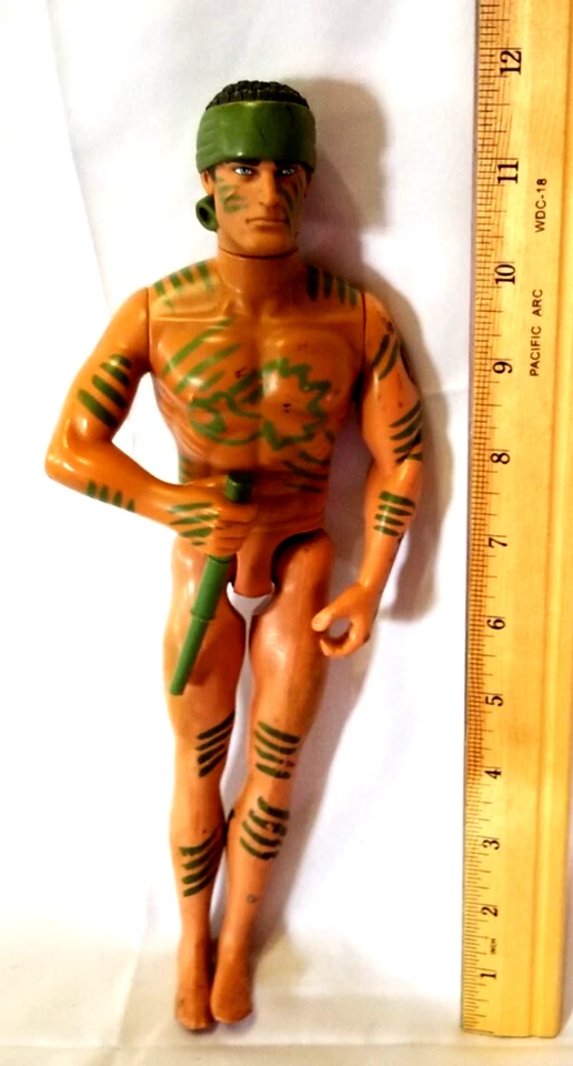Figura de acción Action Man Jungle Dart 1999 12" Hasbro GI JOE K.O DE COLECCIÓN LEER Foto 2 de 4
