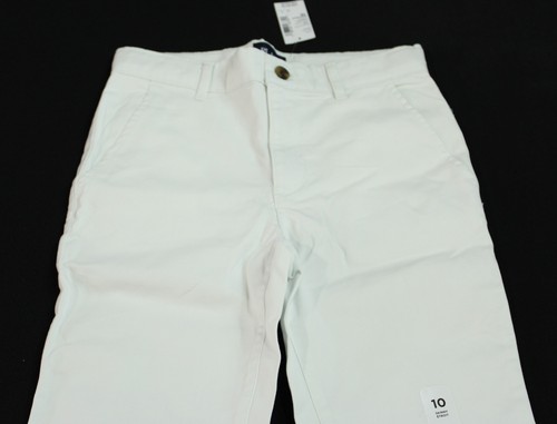 The Children's Place Boy's Stretch Skinny Chino Pants CL8 White Size US:10 - Picture 2 of 5