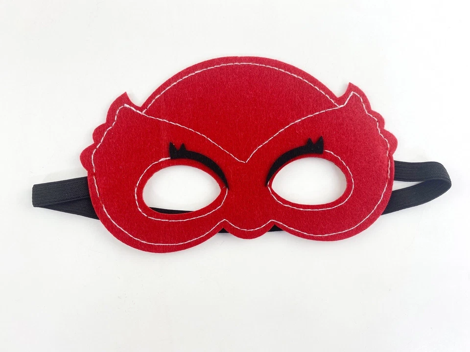 PJ Máscaras Halloween Disfraces Owlette Capa Máscara Cuero Pulsera Crayón Soporte Set Foto 2 de 4