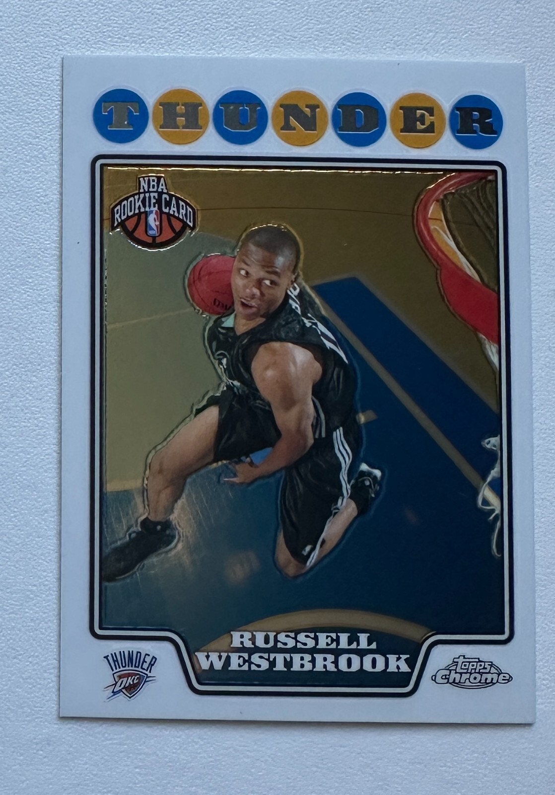 Russell Westbrook 2008 Topps Chrome #184 Base Price Guide - Sports