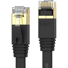 Cat 7 Ethernet Cable 35 ft High Speed 10Gbps 600MHz, Shielded Ethernet Cord, ...