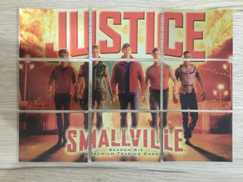 Smallville - Season 6 - Justice Chase Card Puzzle Set J1-J9 - Photo 1/1