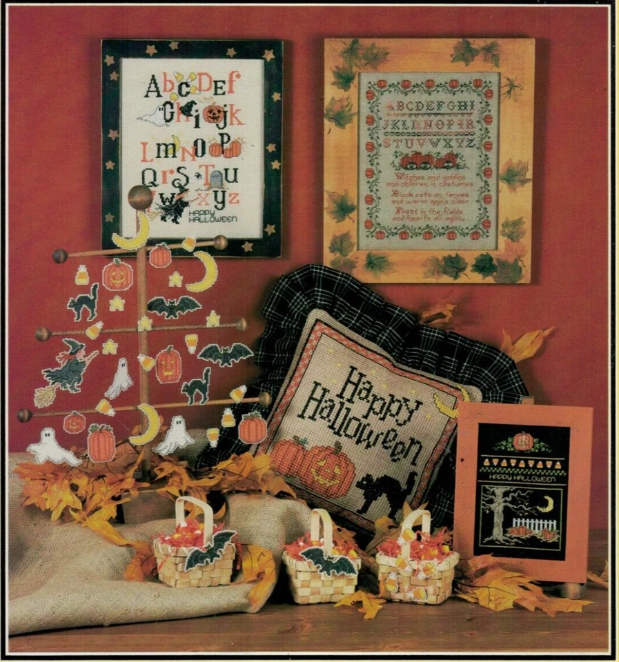 Cross Stitch Pattern Booklet: The Halloween Company by Sue Hillis - Image 2 of 2