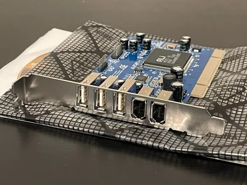 NEW SEAL 3-port USB-2.0 & 2-port Firewire PCI Combo Card - Photo 3/3