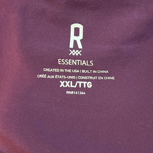 NEU Rhône Herren Shorts Größe XXL pflaume lila 7" Reißverschlusstasche innen Kordelzug $ 60 - Bild 3 von 11