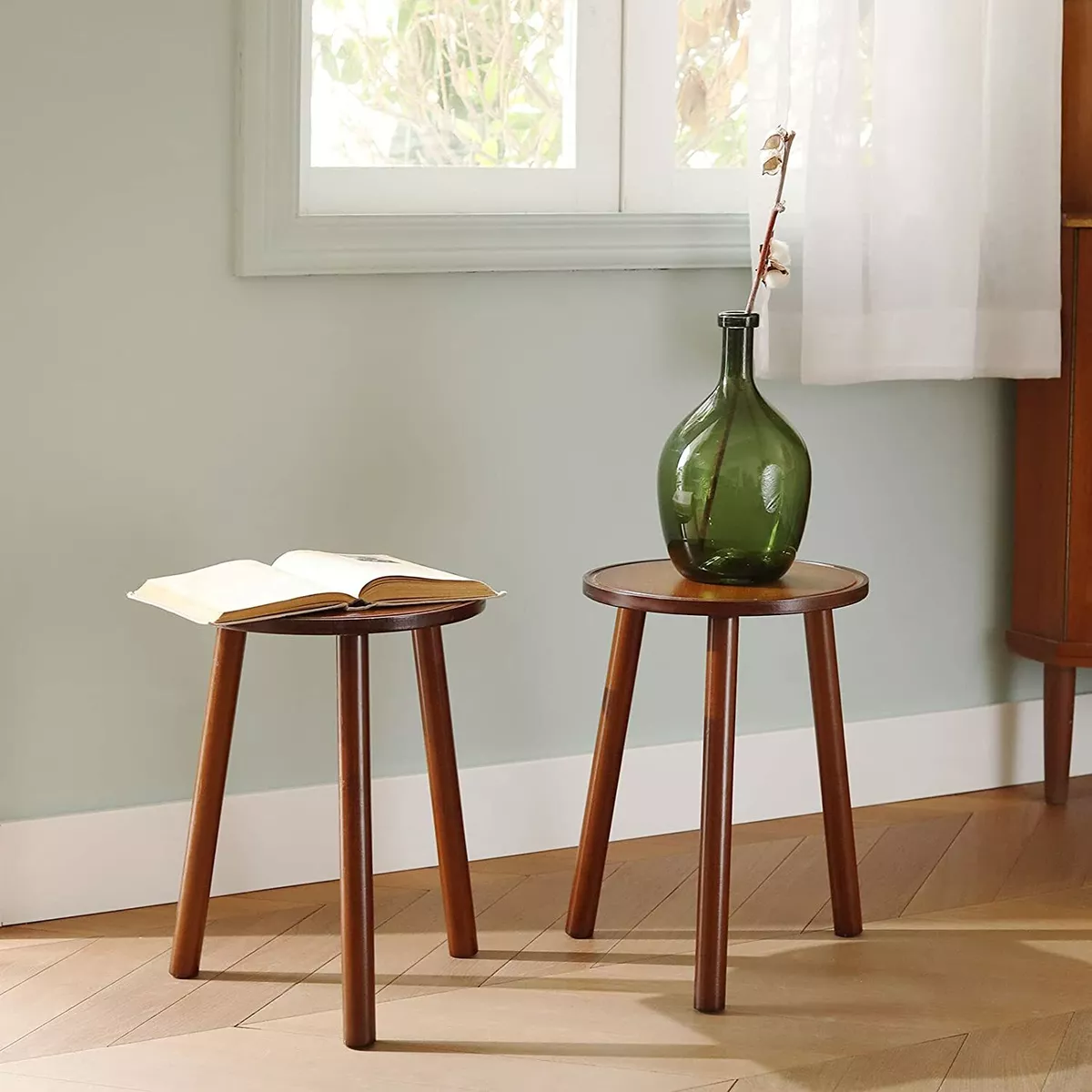 Small side table plant stand deals