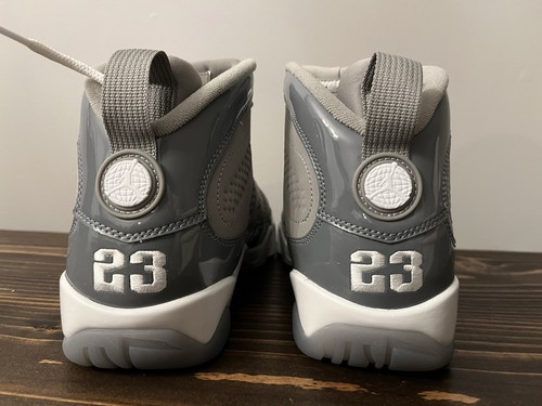 New Nike Air Jordan 9 Retro Cool Grey 2025 Med Grey HV4574-011 Men’s Size 8.5 - Picture 6 of 8