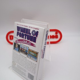 NES Nintendo Game WHEEL OF FORTUNE FEATURING VANNA WHITE EDITION - NEW & Sealed!