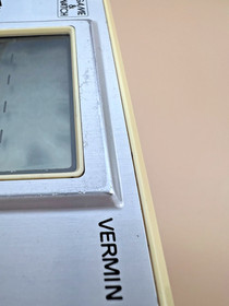 Vintage 1980 Nintendo Game & Watch Vermin MT-03 Silver Series Grade C Japan