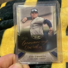 2021 Topps Tier One Prime Performers Auto 17/25 Gio Urshela #PPA-GIO Yankees