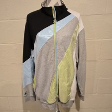 NIKE AIR JORDAN JUMP MAN JACKET MENS XXL TRACK WORLD COLORBLOCK RETRO 90's.