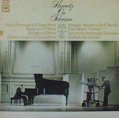 Vladimir Horowitz - Horowitz On Television (LP) (VG)