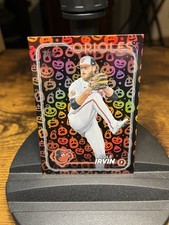 Topps Update Cole Irvin US138 Jack-O'-Lantern Foil Orioles 2024